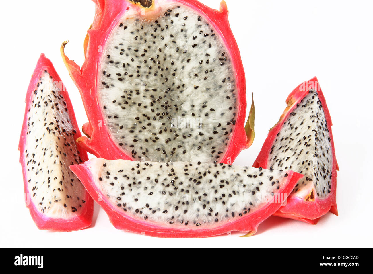 Pitahaya or dragon fruit Stock Photo