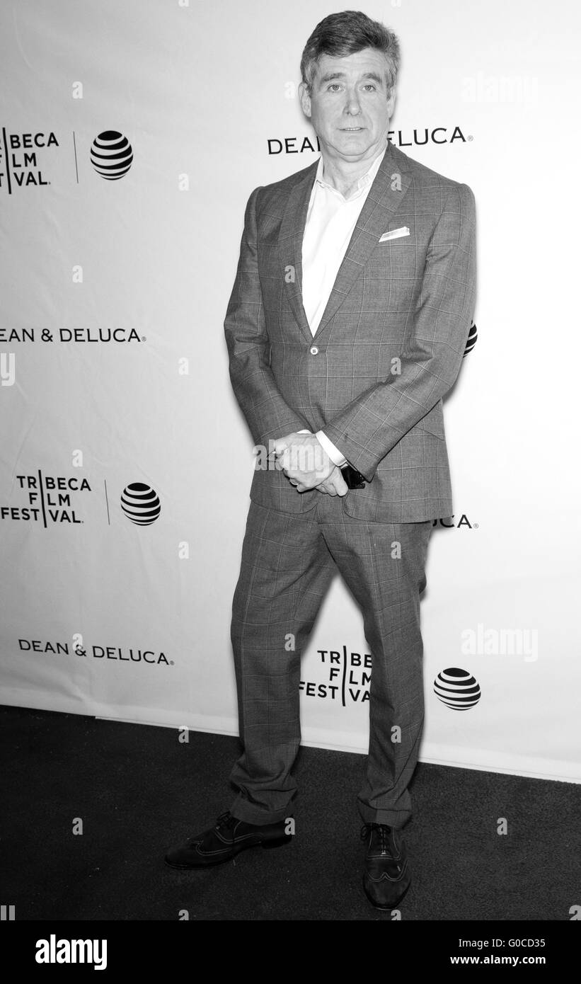 New York City, USA - April 20, 2016: Jay McInnerney attends Tribeca Talks Storytellers Stock Photo