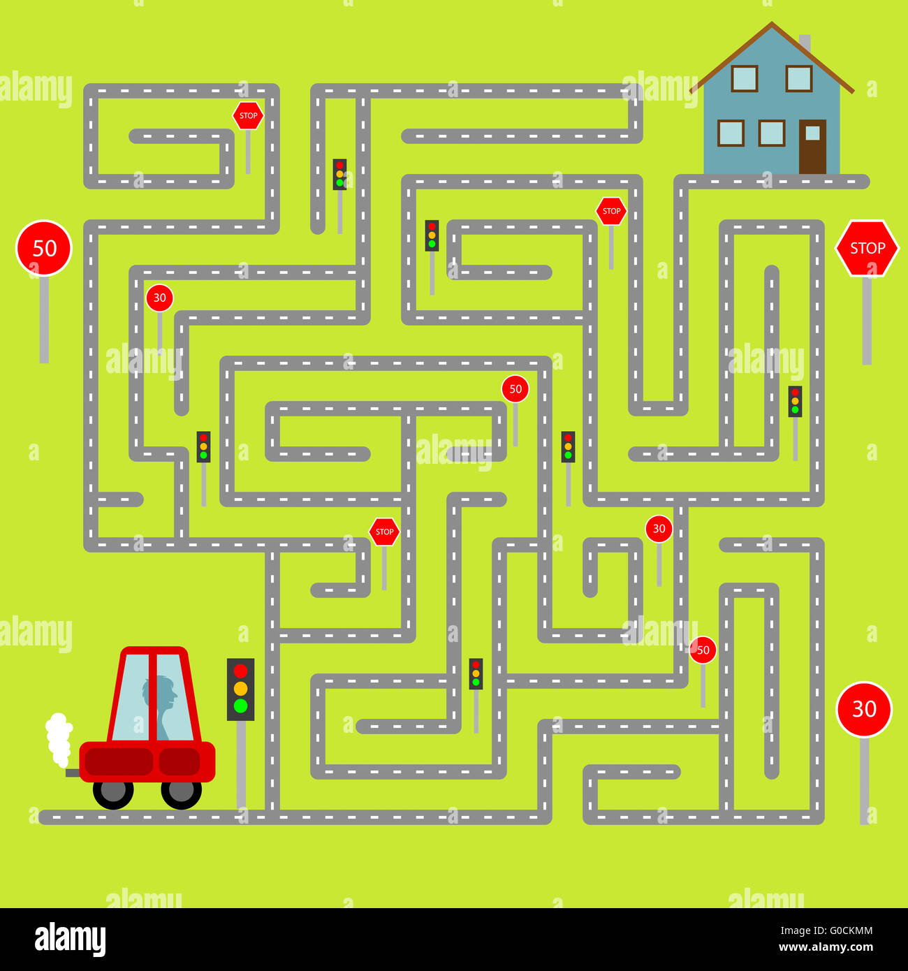 Find the right way Stock Photo Alamy
