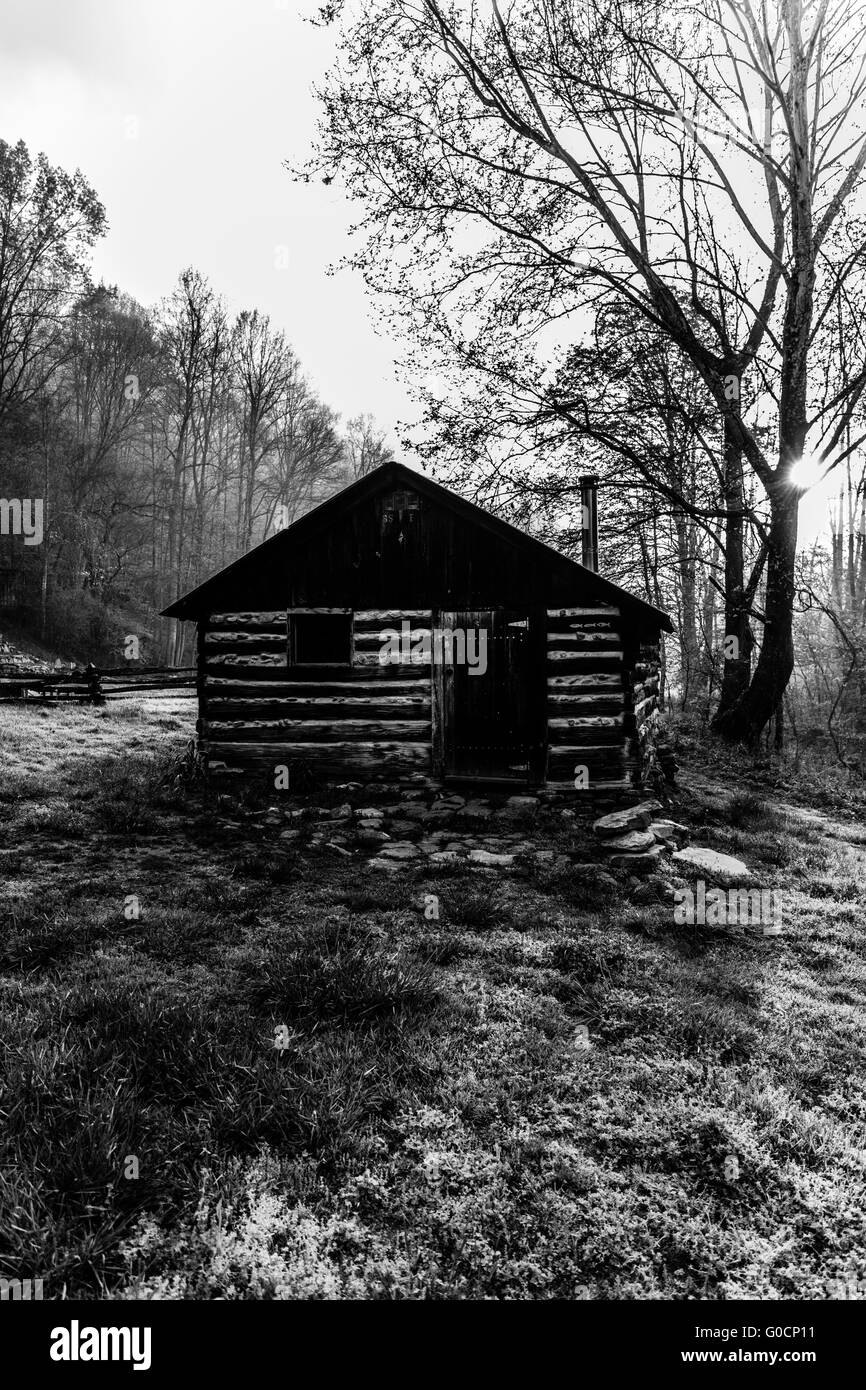 Cabins At The Charit Creek Lodge In Big South Fork Stock Photo