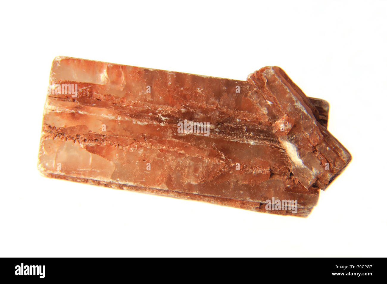 Aragonite crystal Stock Photo