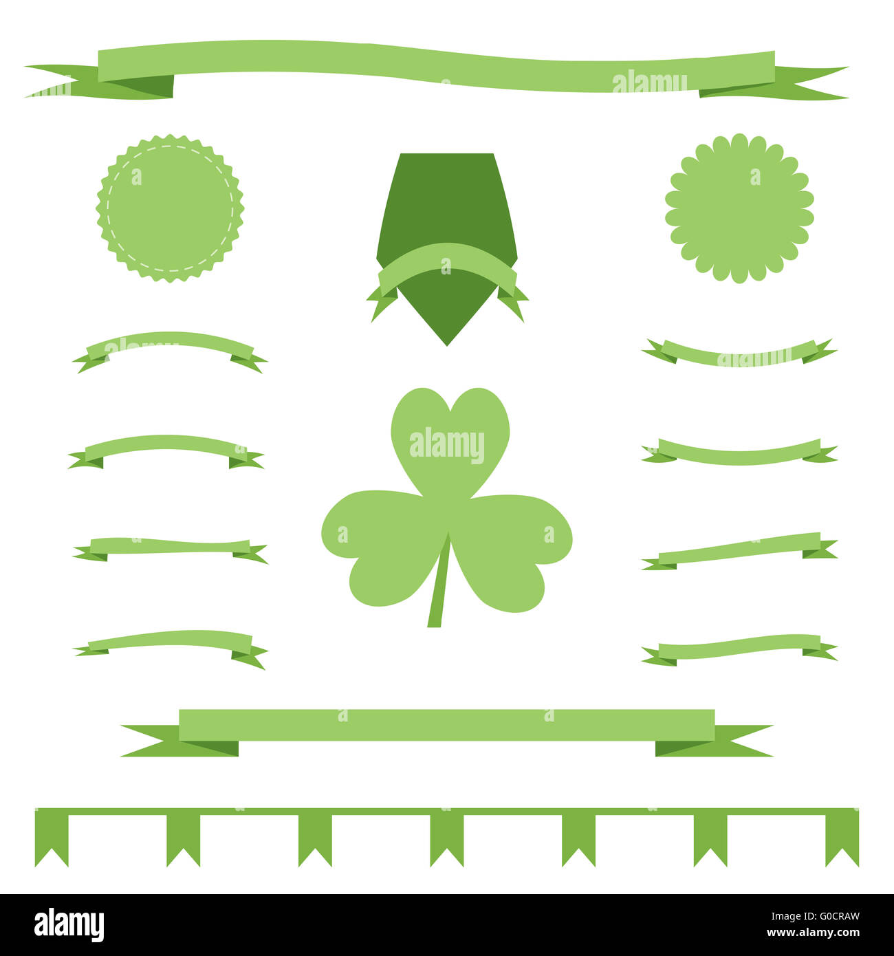 Eco Ribbons Green flag eco hi-res stock photography and images - Alamy