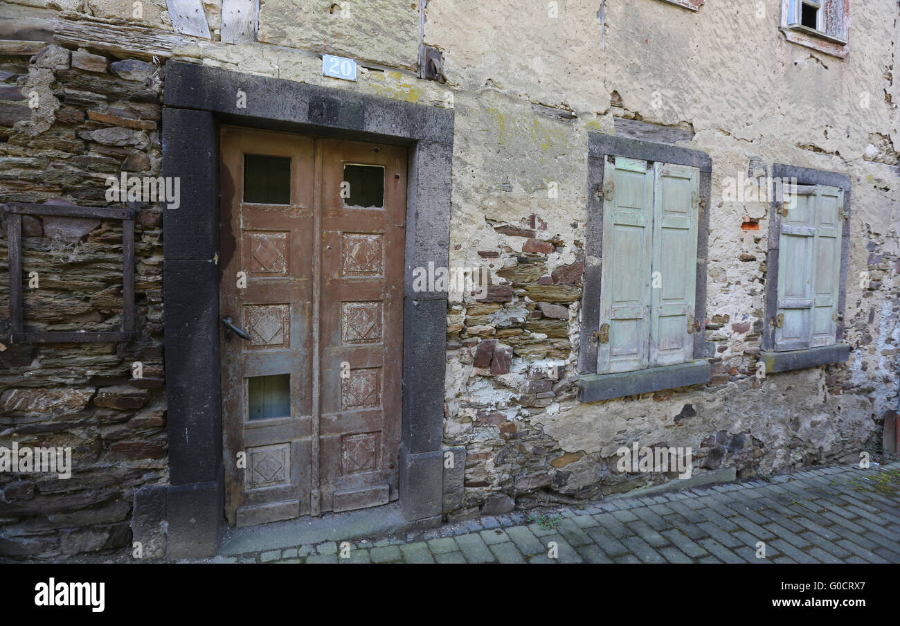 old Door and Window Stock Photo - Alamy