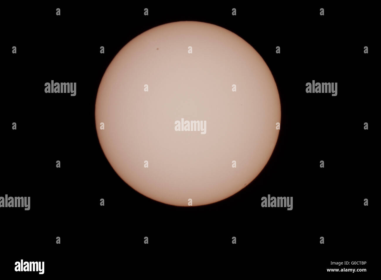 Telescope View of the Sun Stock Photo Alamy