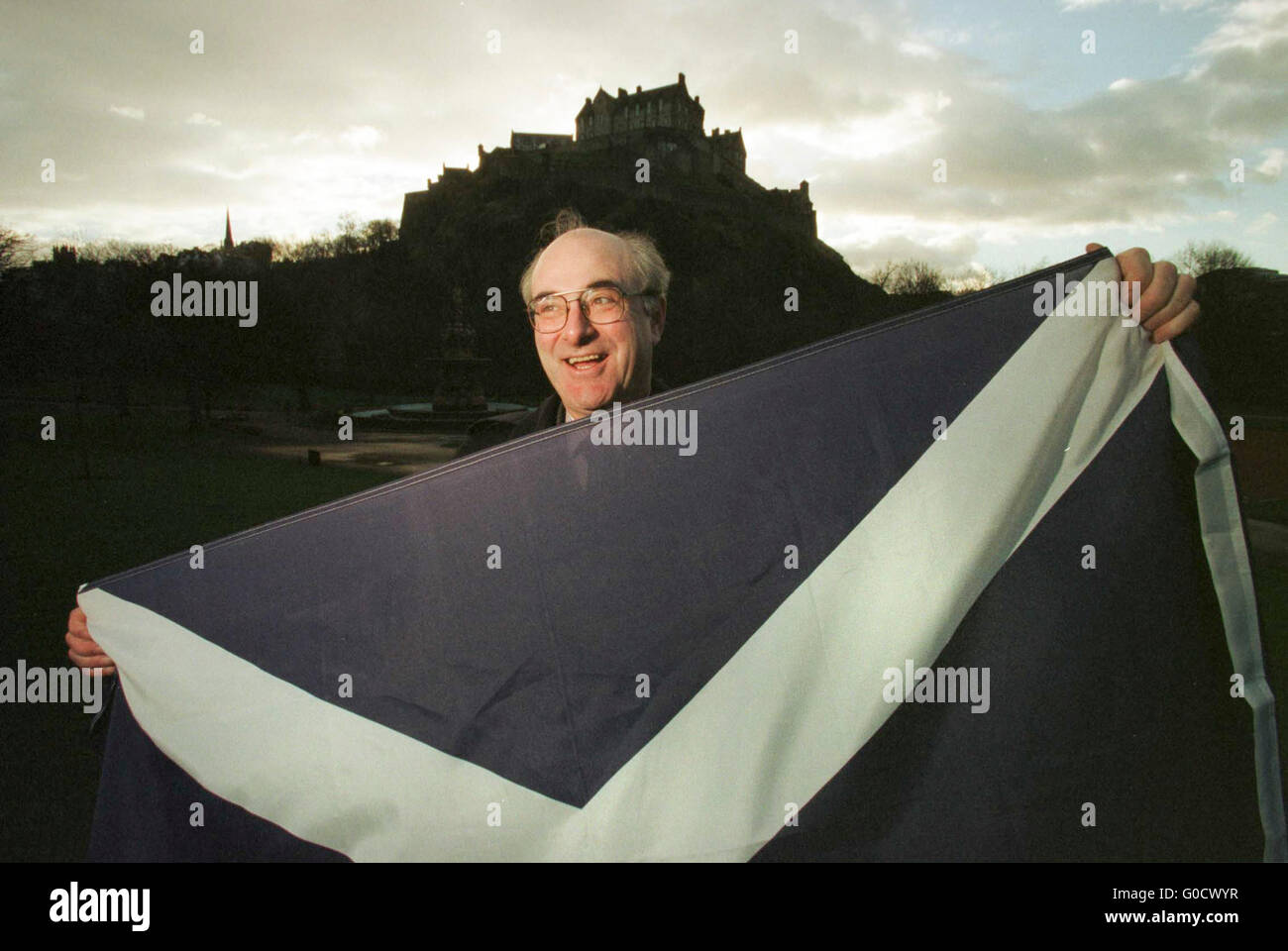 Former leader of Scottish Conservative Party, David McLetchie Stock Photo