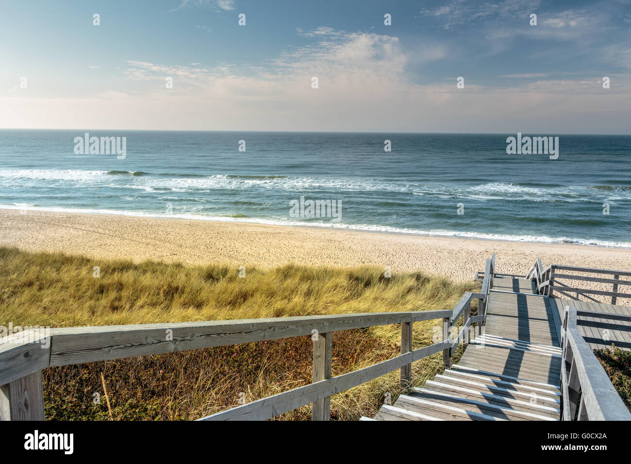 the boardwalk Stock Photo