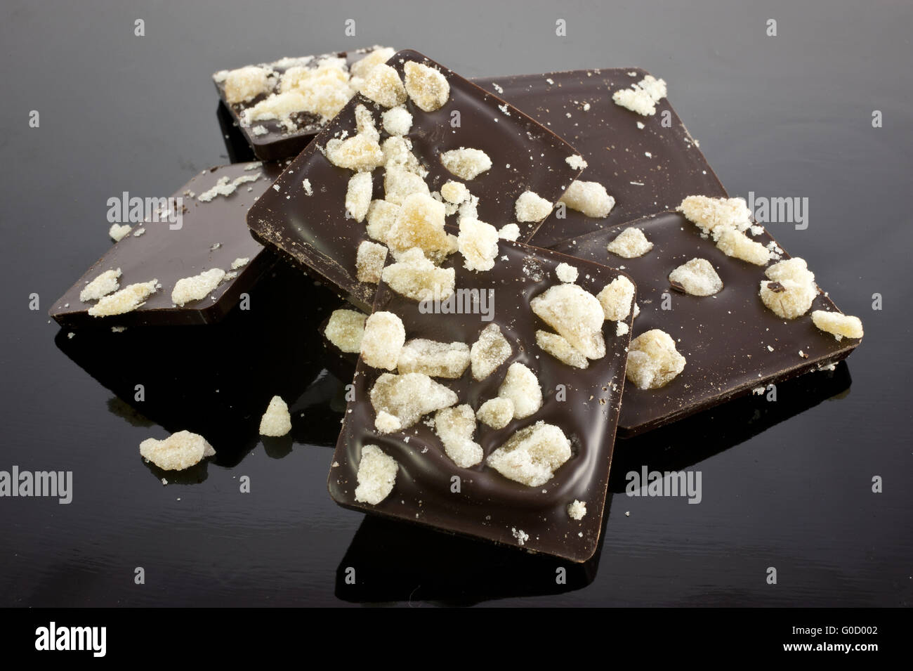 Close up of Chocolate Stock Photo