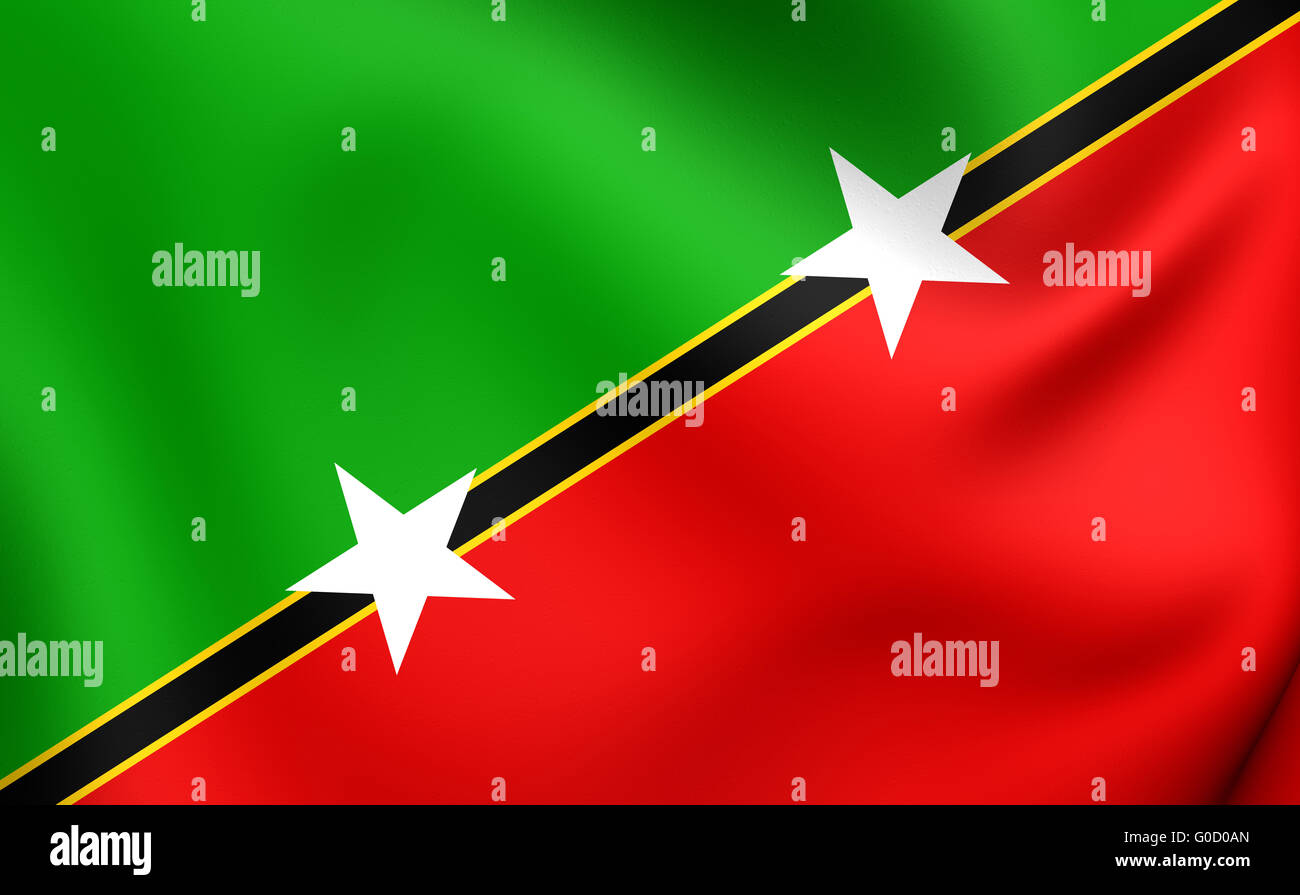 National flag of st kitts and nevis hires stock photography and images Alamy