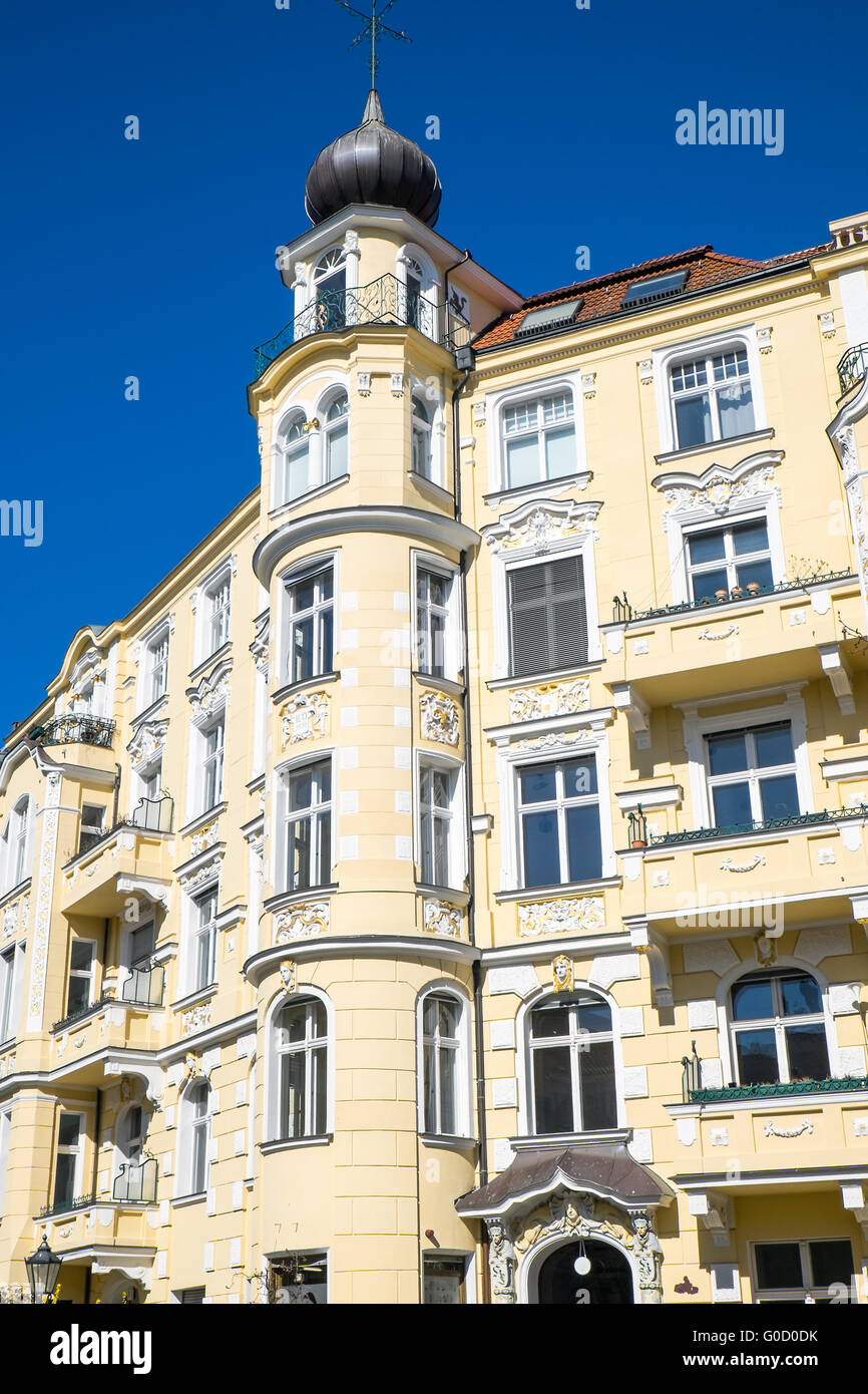 Old Yellow Building Seen In Berlin Stock Photo 103547967 Alamy