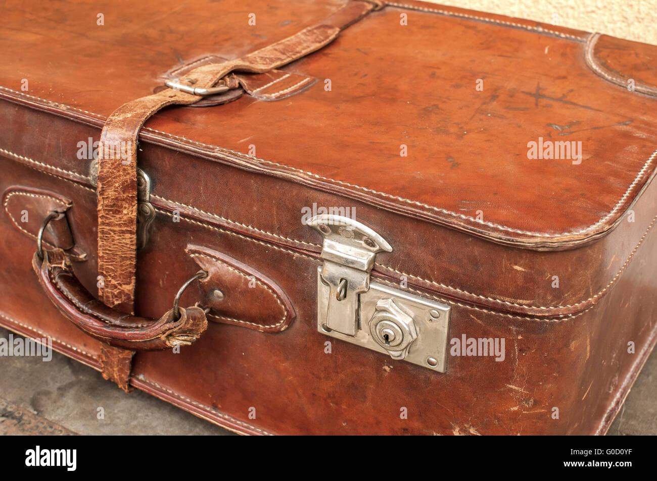 Vintage/Antique? Leather Suitcase