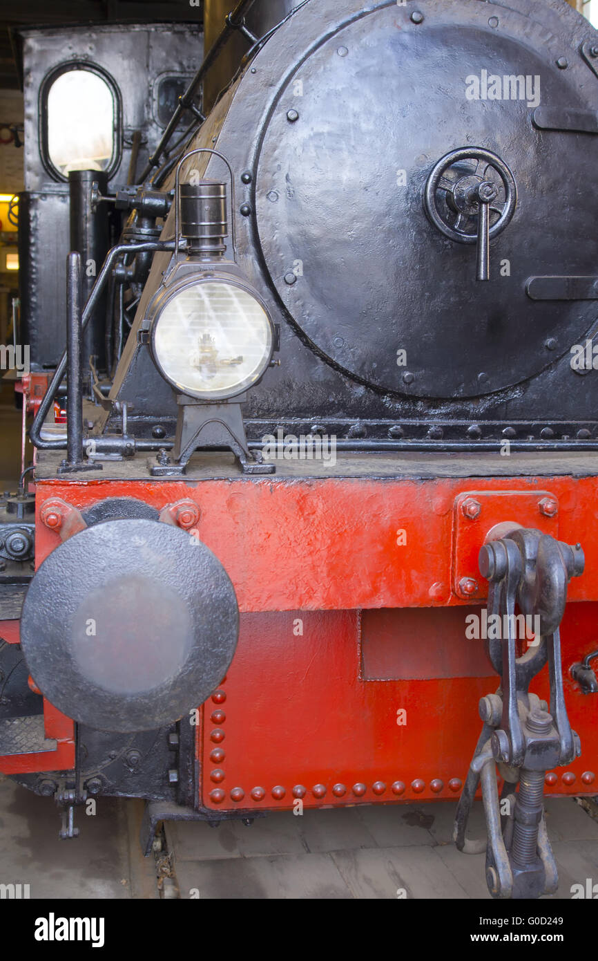 old locomotive Stock Photo