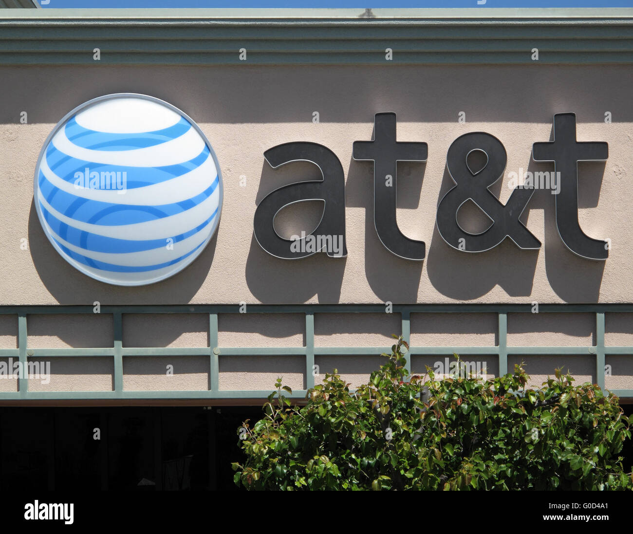 at&t store sign in San Jose, California Stock Photo - Alamy