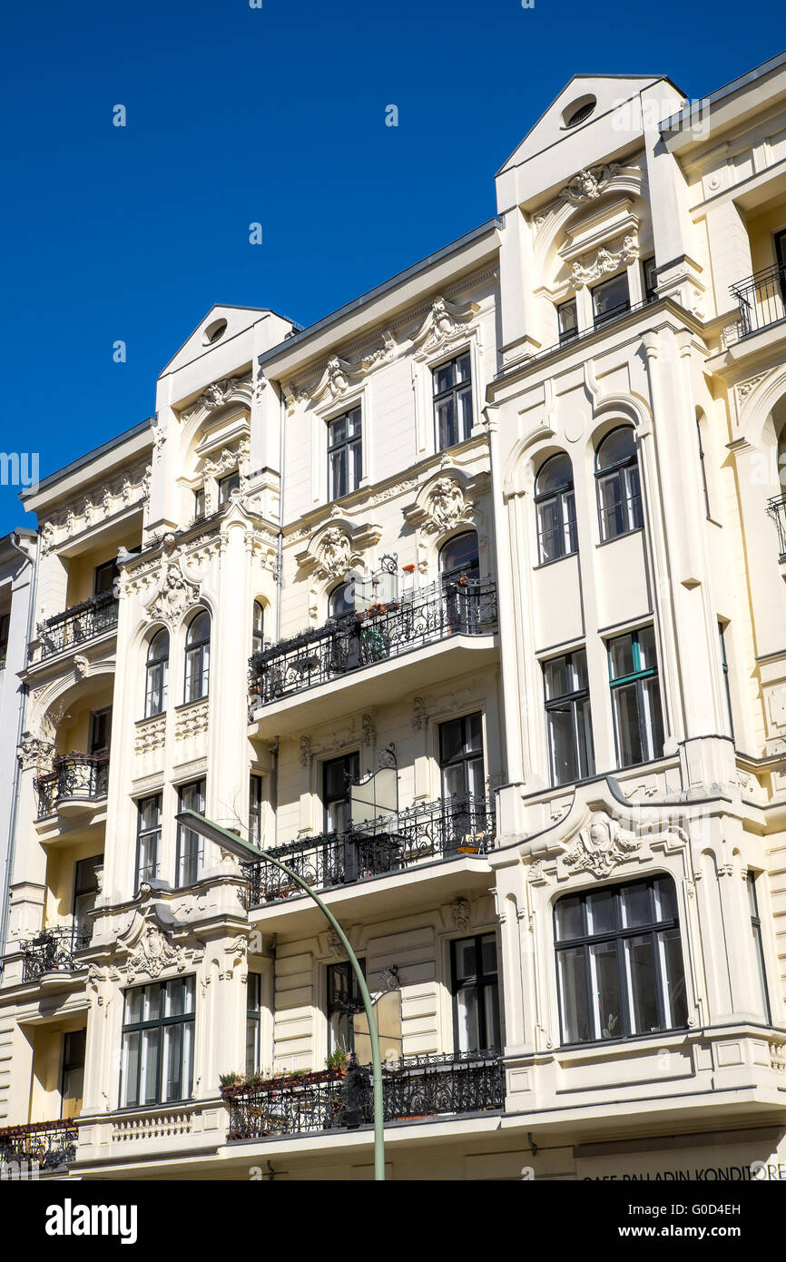 Old residential house seen in Berlin, Germany Stock Photo - Alamy