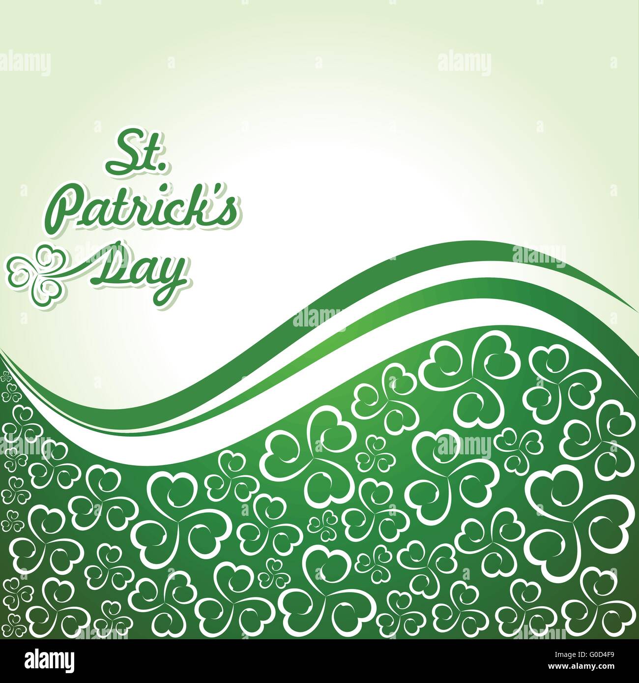 st pattys day birthday card