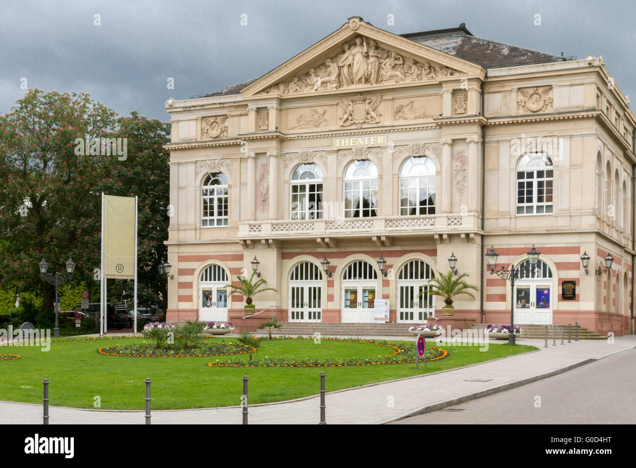 Baden-Baden, the spa town in the Black Forest Stock Photo
