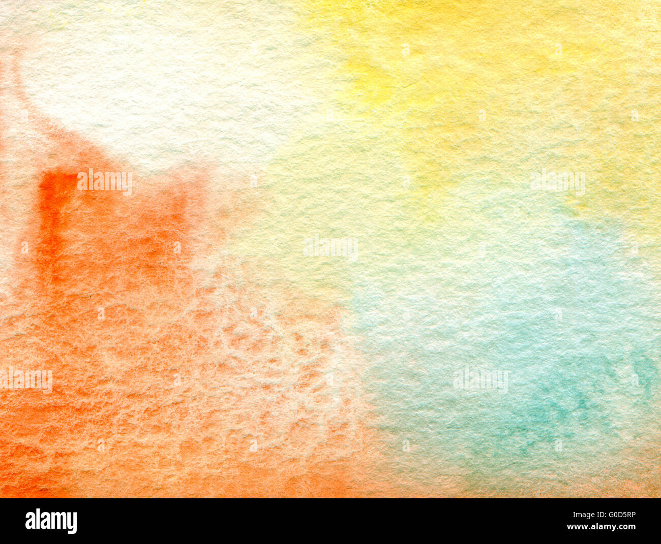 Abstract  watercolor painted background Stock Photo