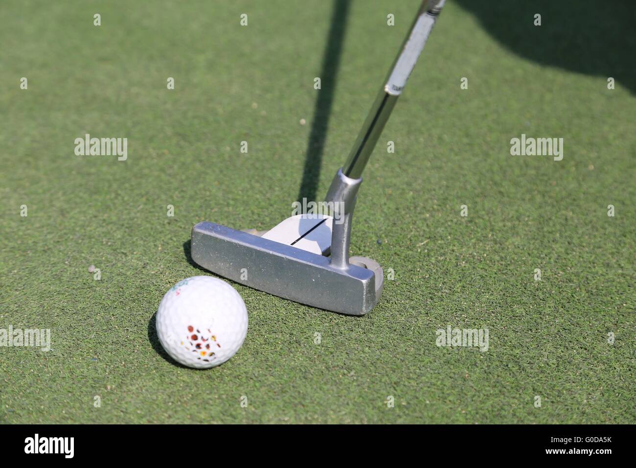 miniature golf Stock Photo
