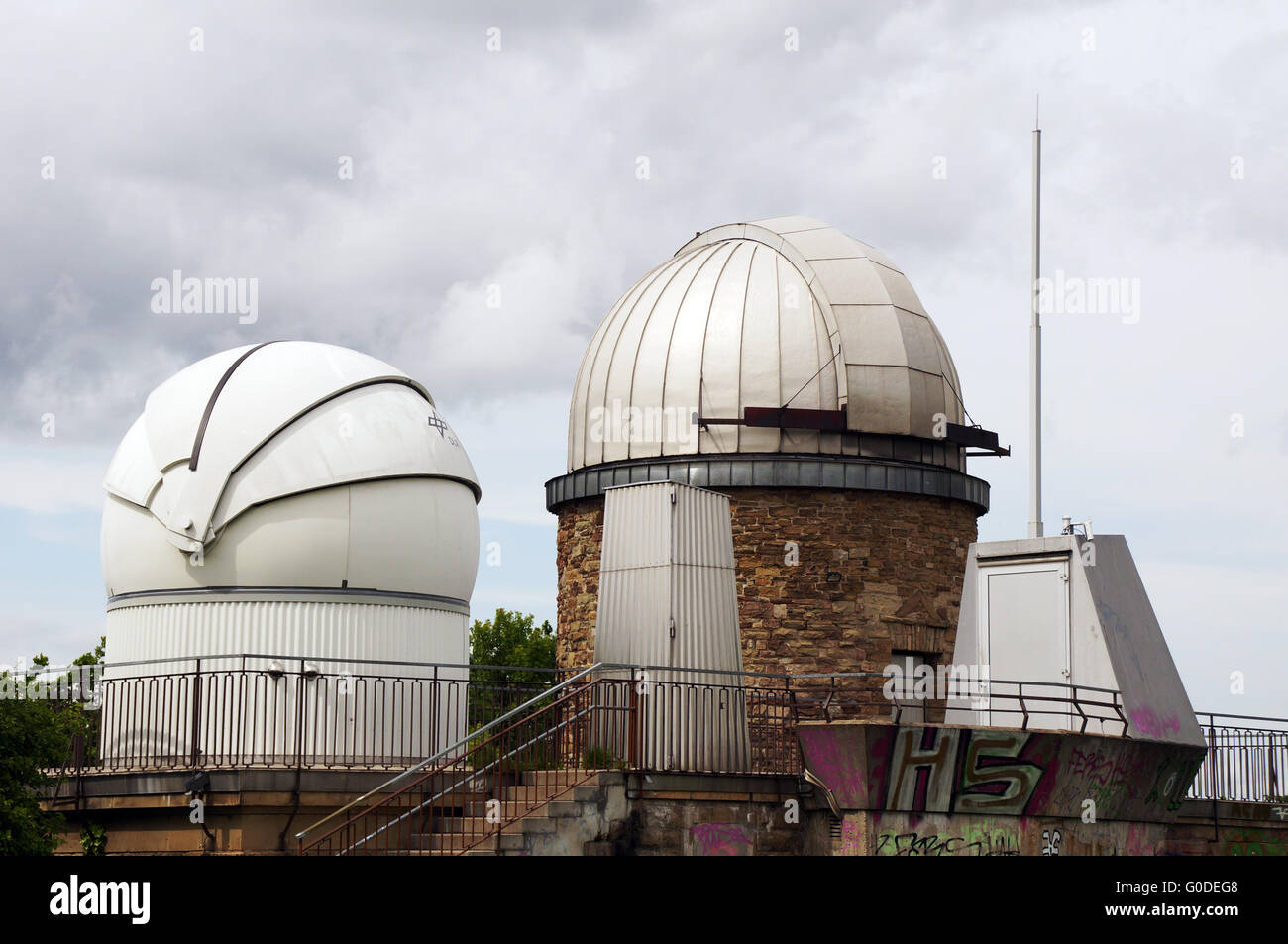 Stuttgart Observatory Overview Stock Photo Alamy