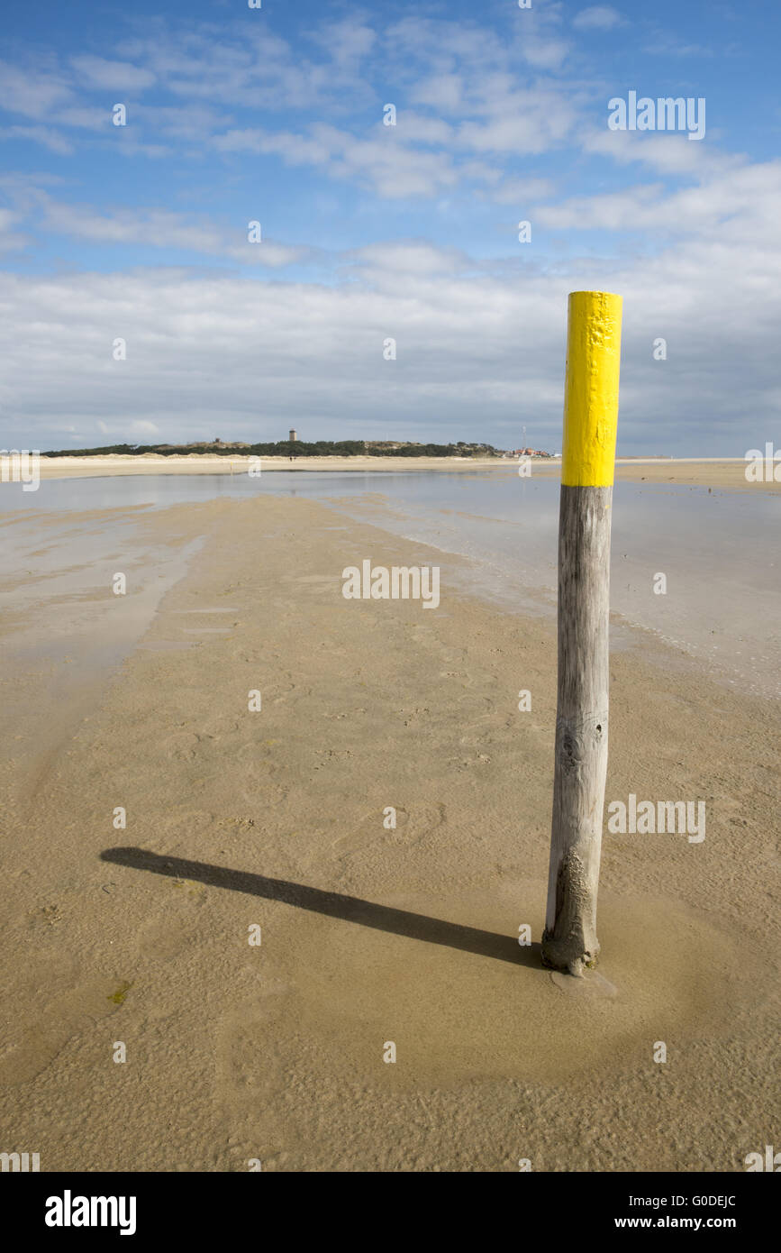 Dutch beach Stock Photo