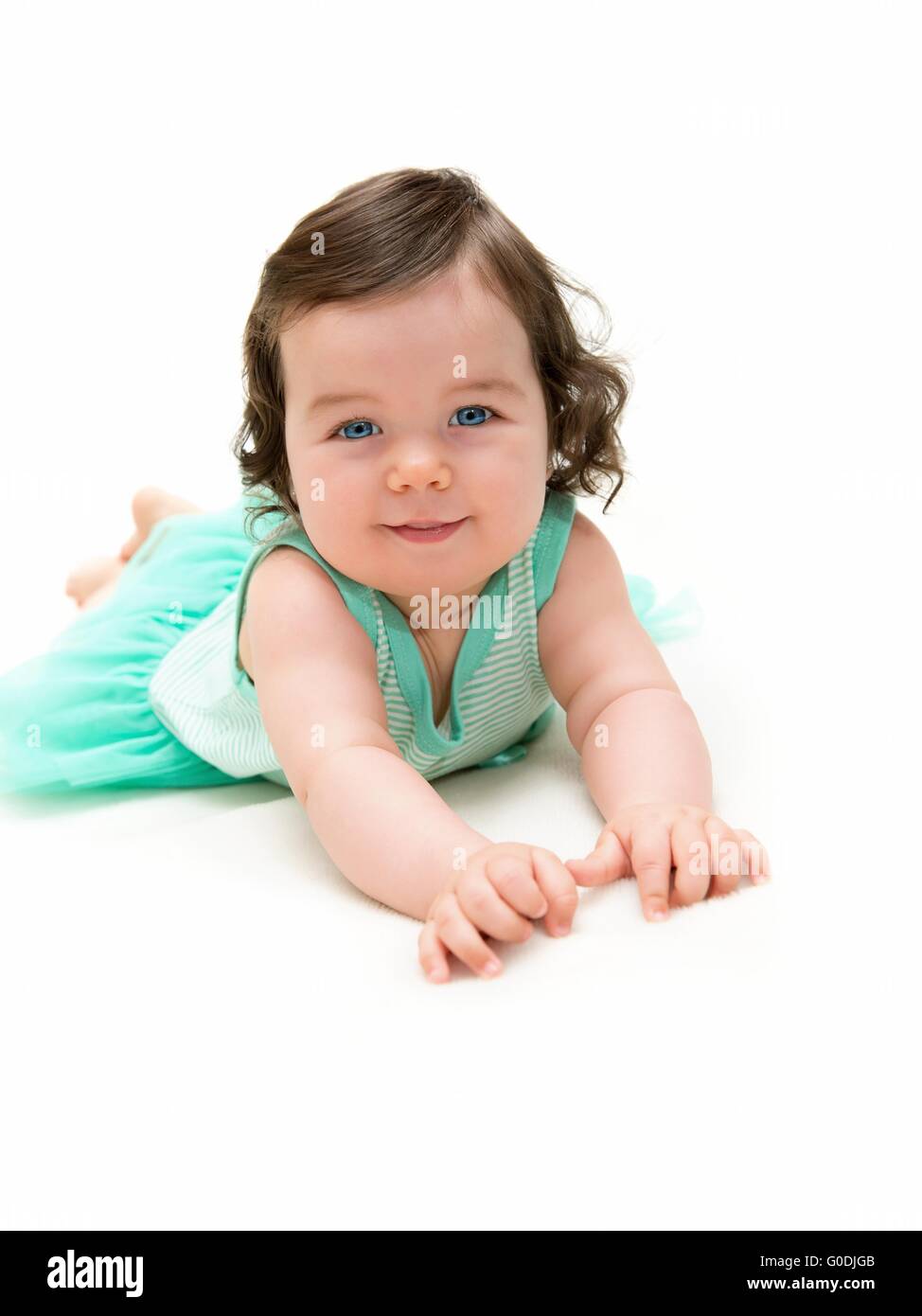 Beautiful baby girl Stock Photo