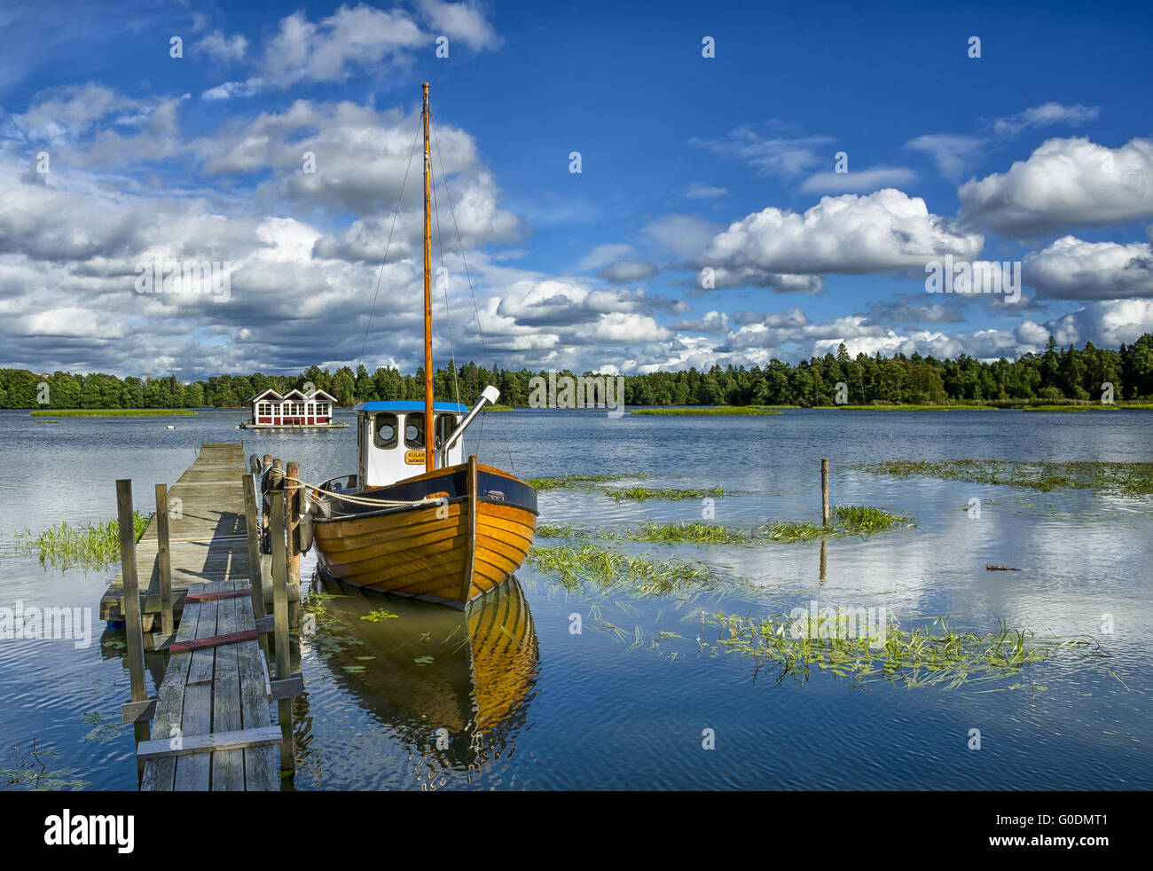 Swedish old stone bridge hi-res stock photography and images - Alamy