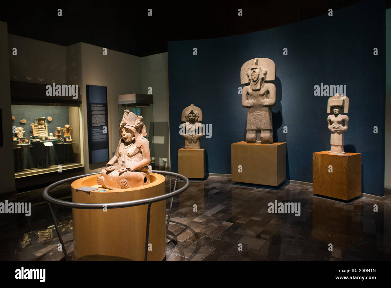 Mexicos national museum of anthropology hires stock photography and