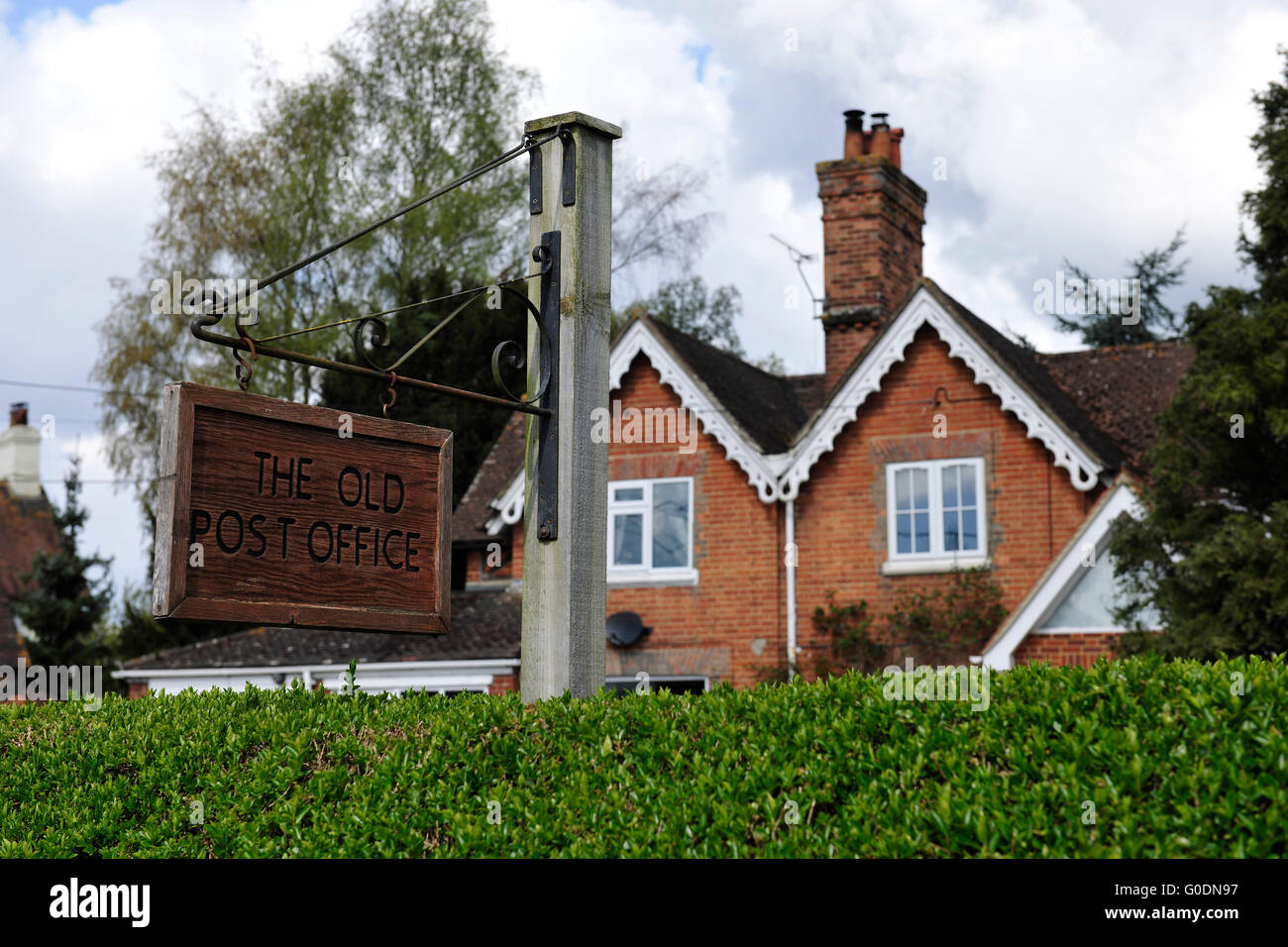 The Old Post Office, Mortimer Common, Reading, Berkshire, England Stock