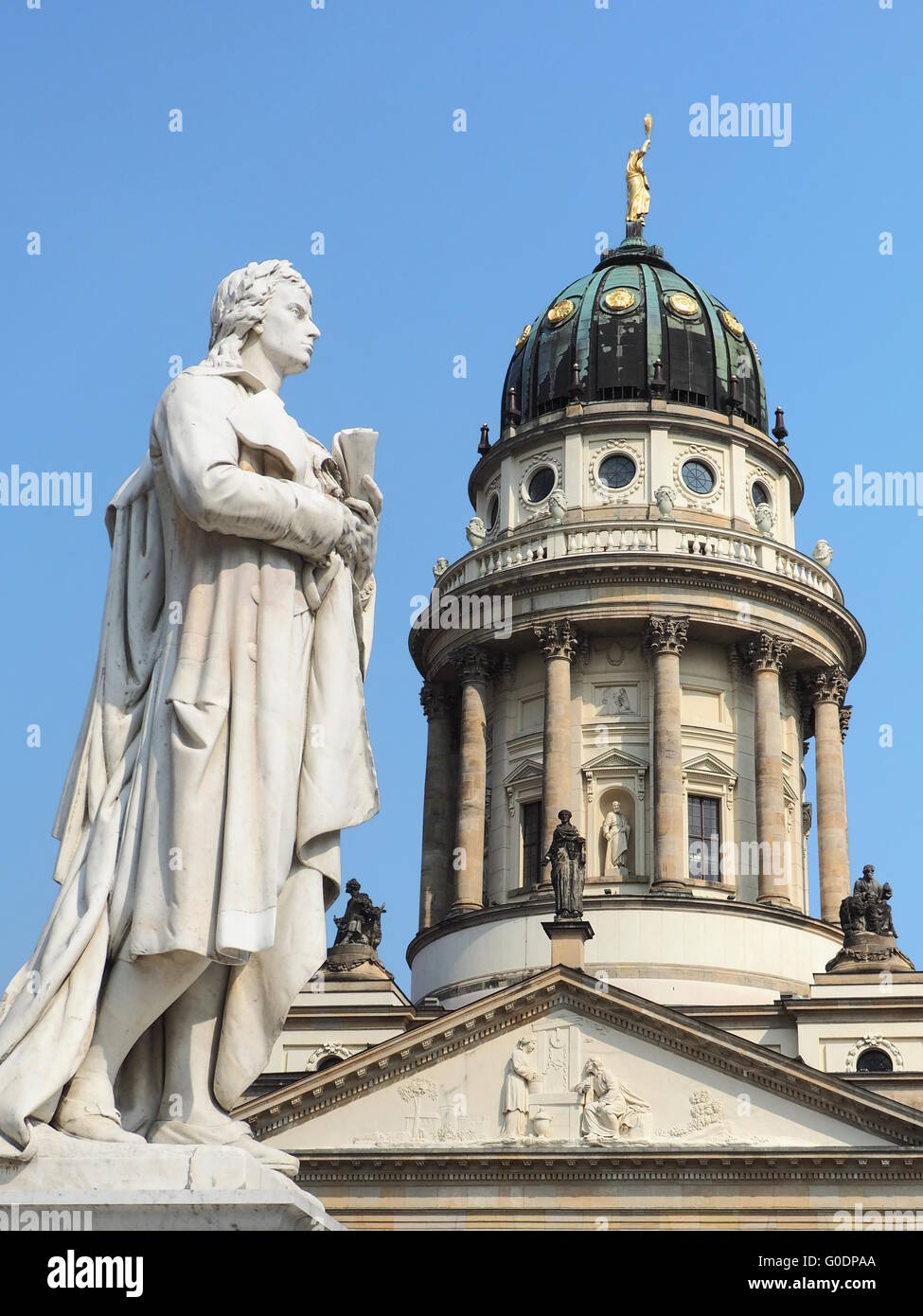 Berlin - French Cathedral Stock Photo