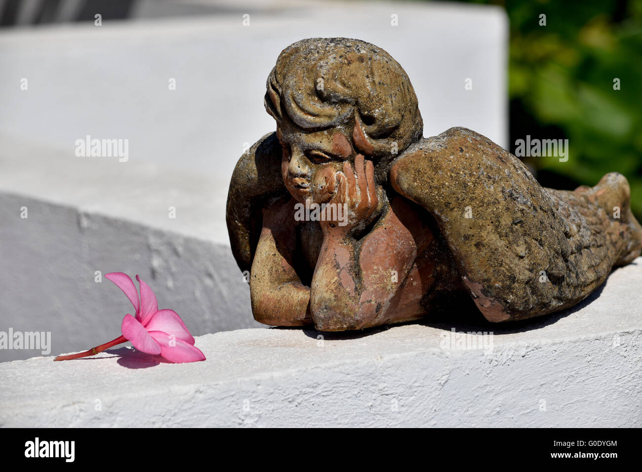 Clay angel sculpture cheap