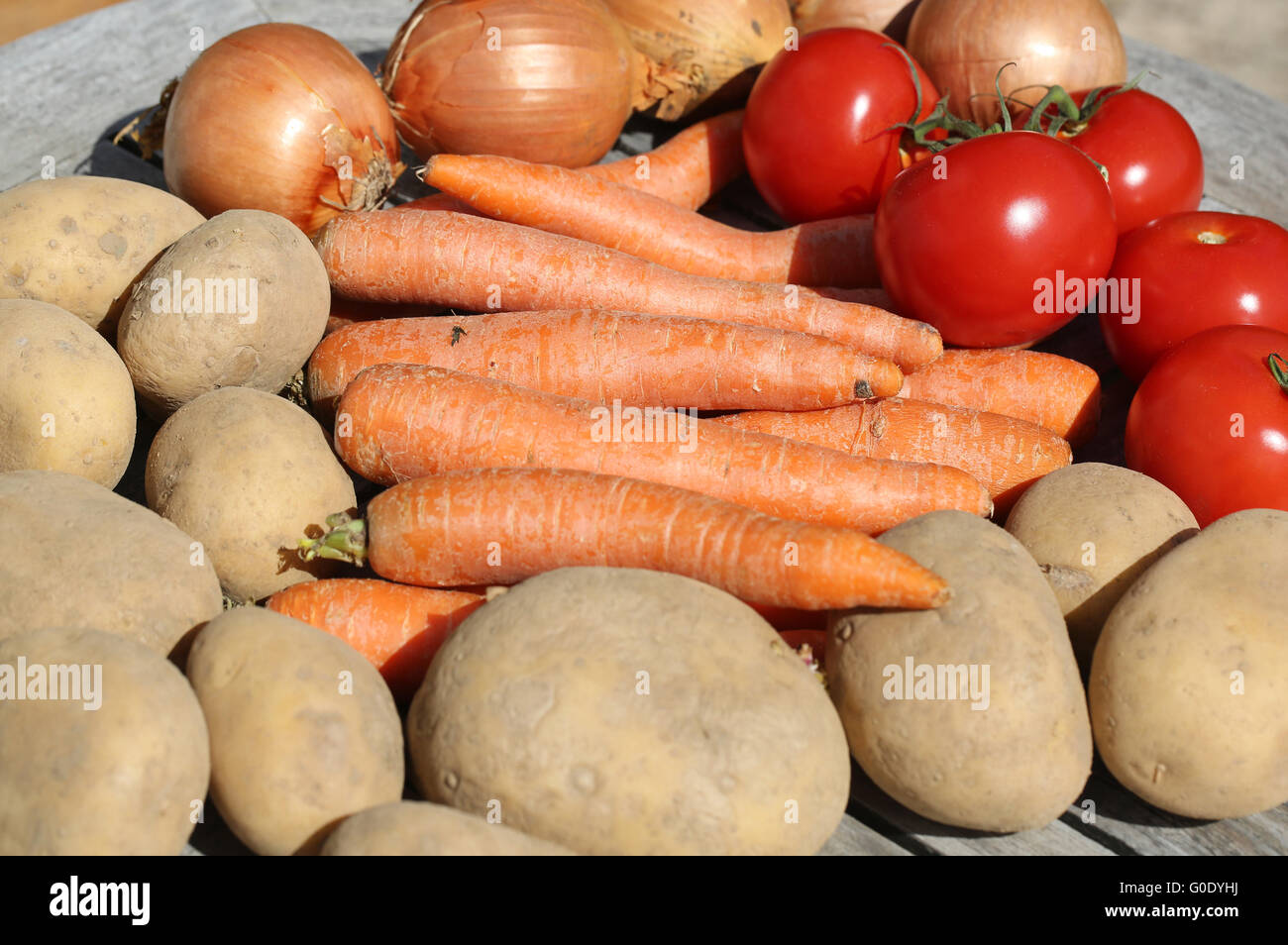 Vegetables Mix Stock Photo