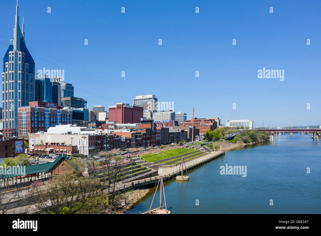 Nashville riverfront park hi-res stock photography and images - Alamy
