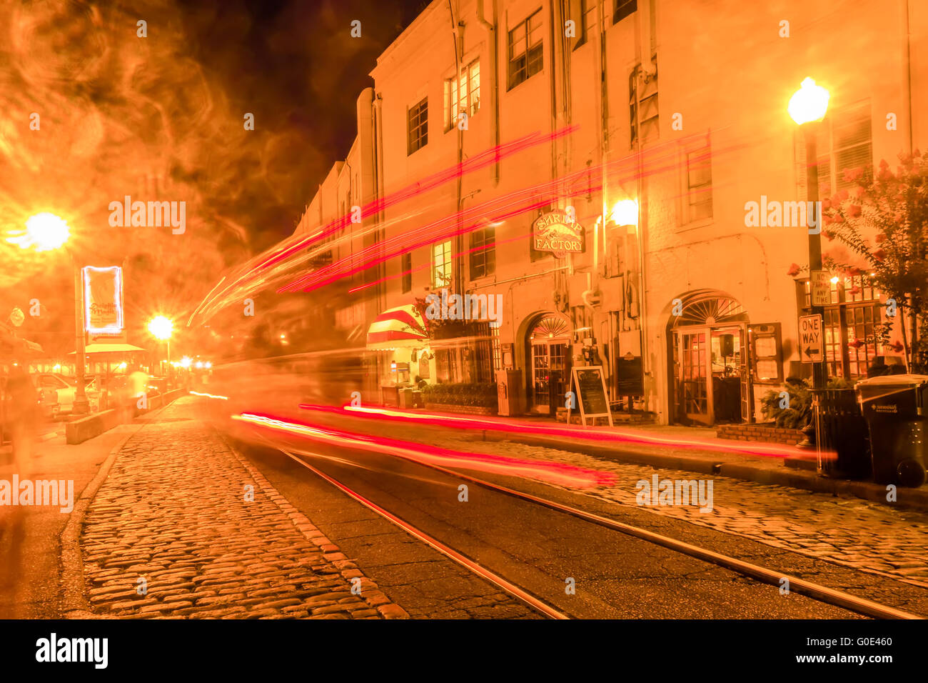 Savannah Georgia Waterfront And Street Scenes Stock Photo - Alamy