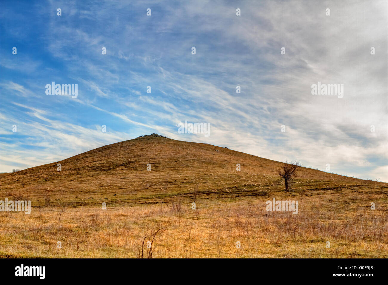 Autumn mountain landscape Stock Photo