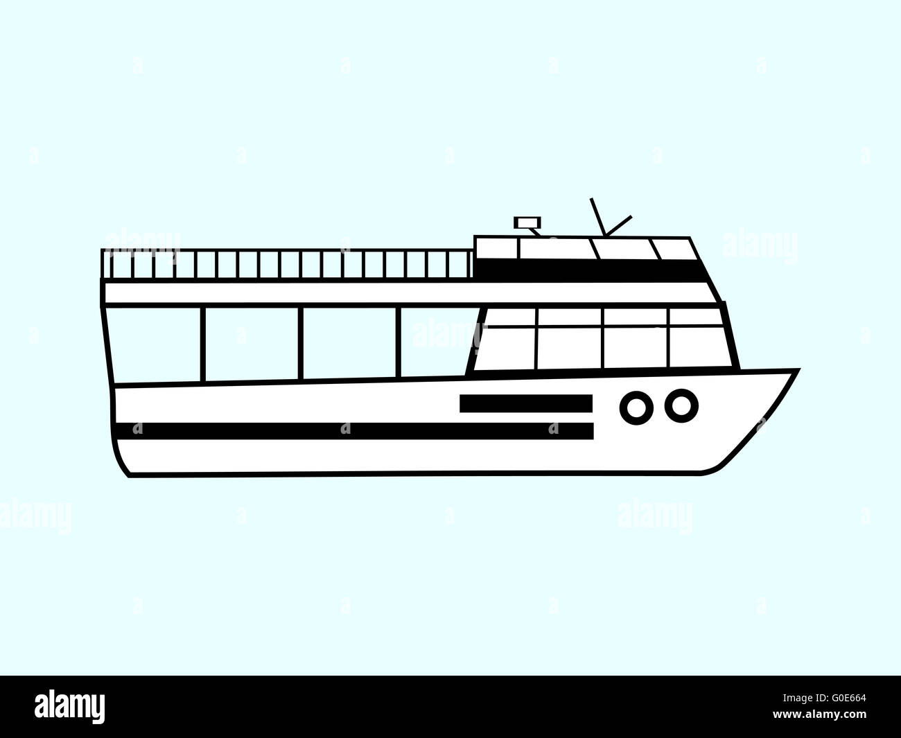 Food cruise boat hi-res stock photography and images - Alamy