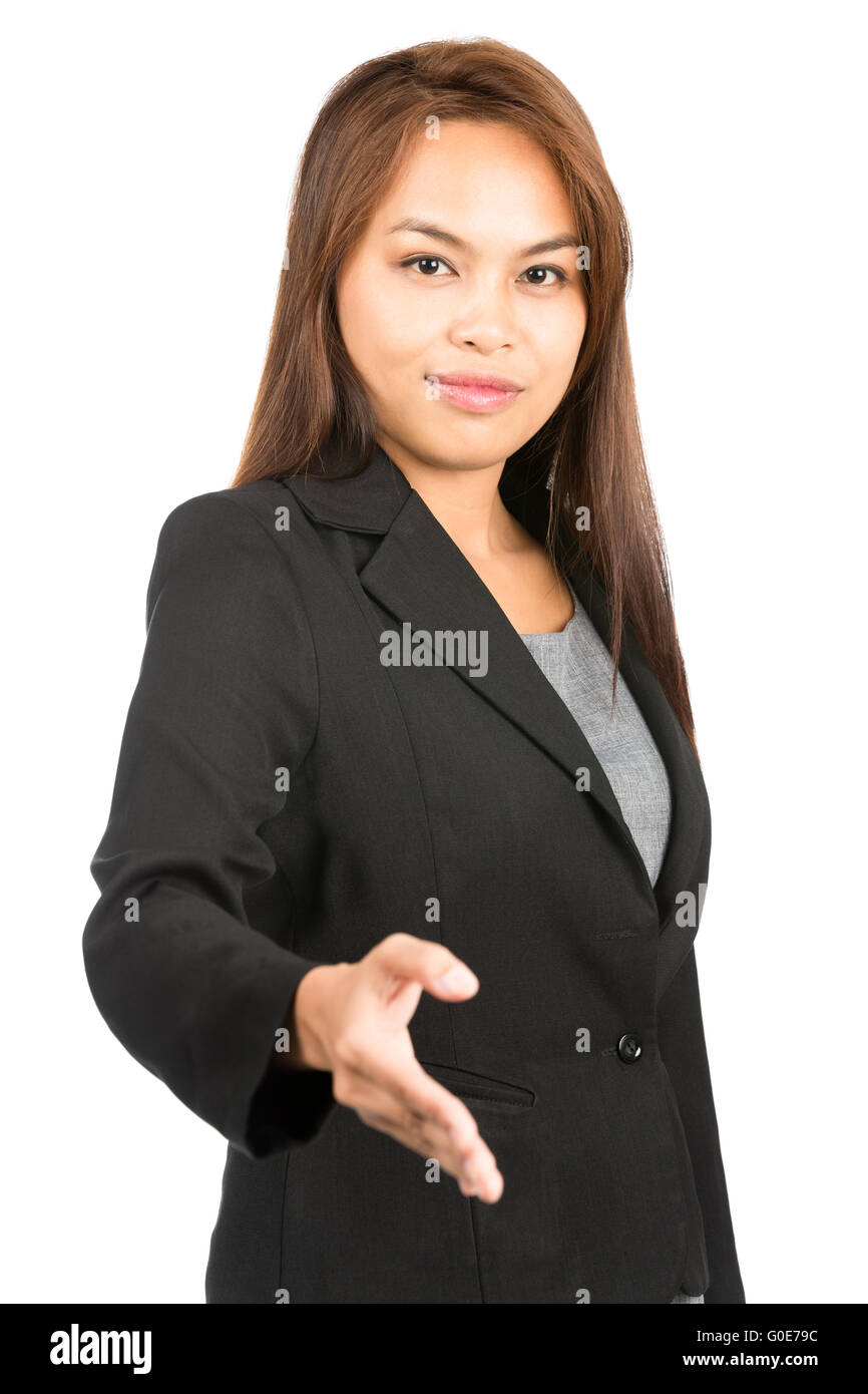 Asian business woman profile hi-res stock photography and images - Alamy