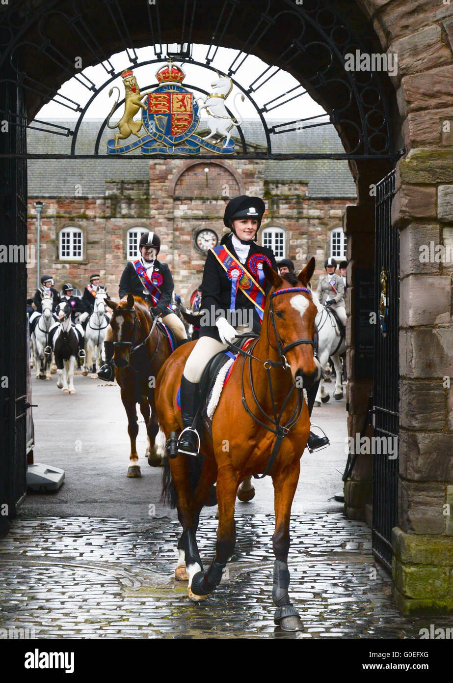 Riding of the bounds berwick upon tweed hires stock photography and