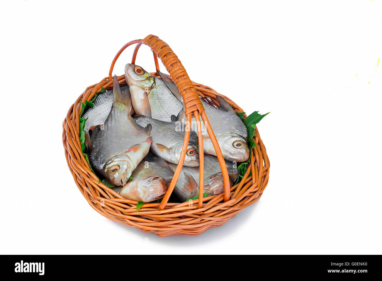 Fishing basket isolated hi-res stock photography and images - Alamy