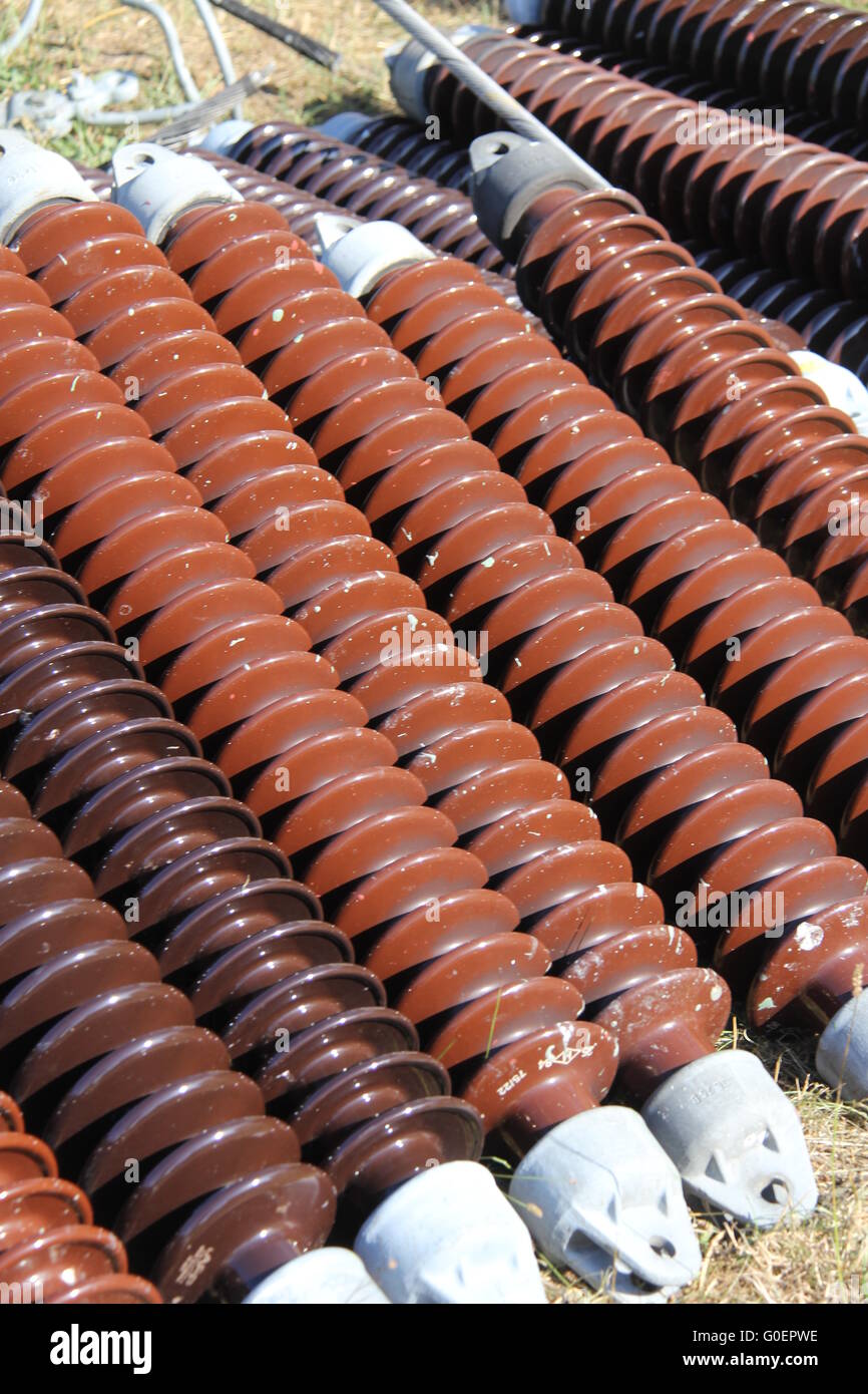 Insulators Stock Photo