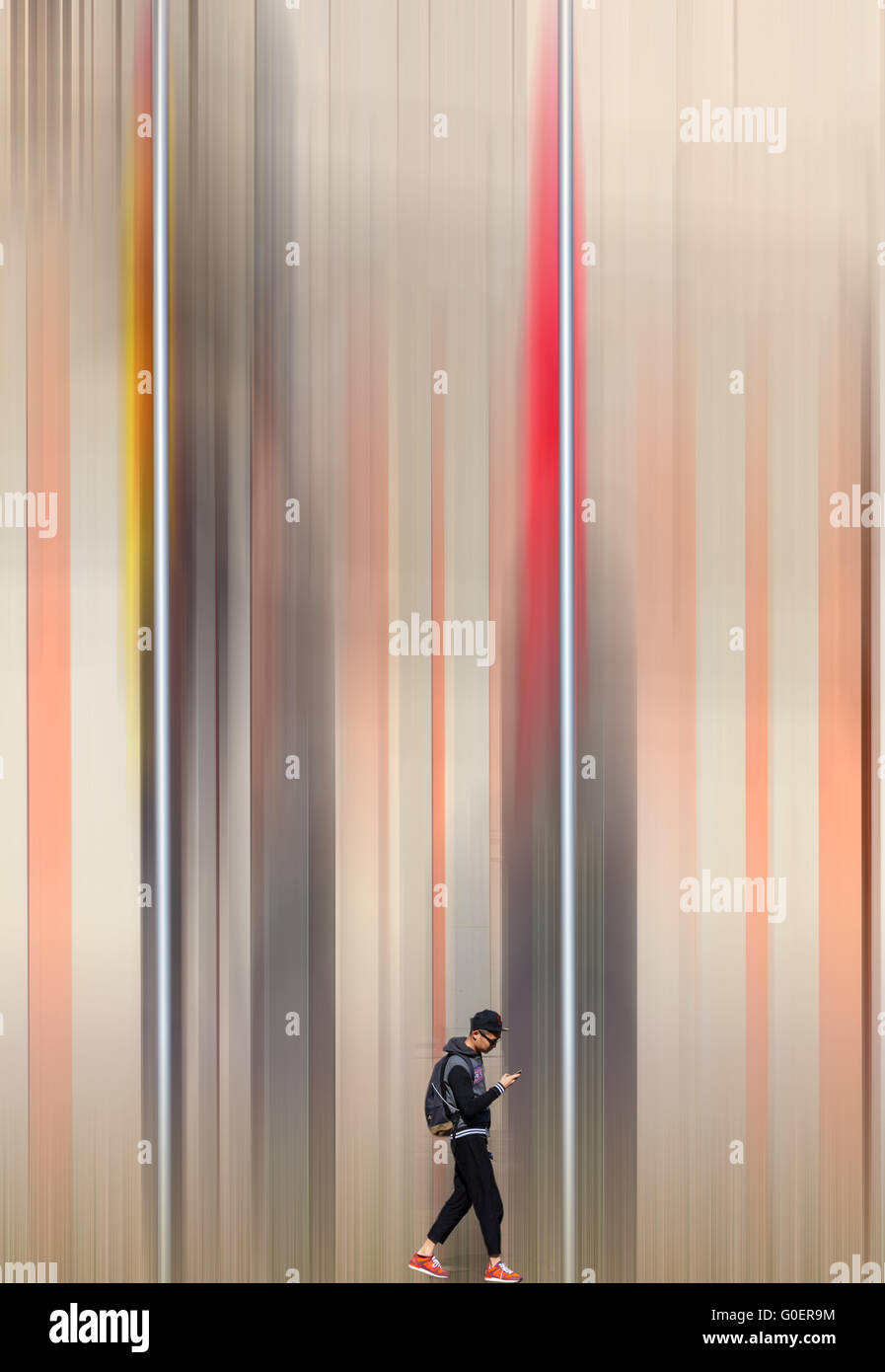 only one smartphone Stock Photo