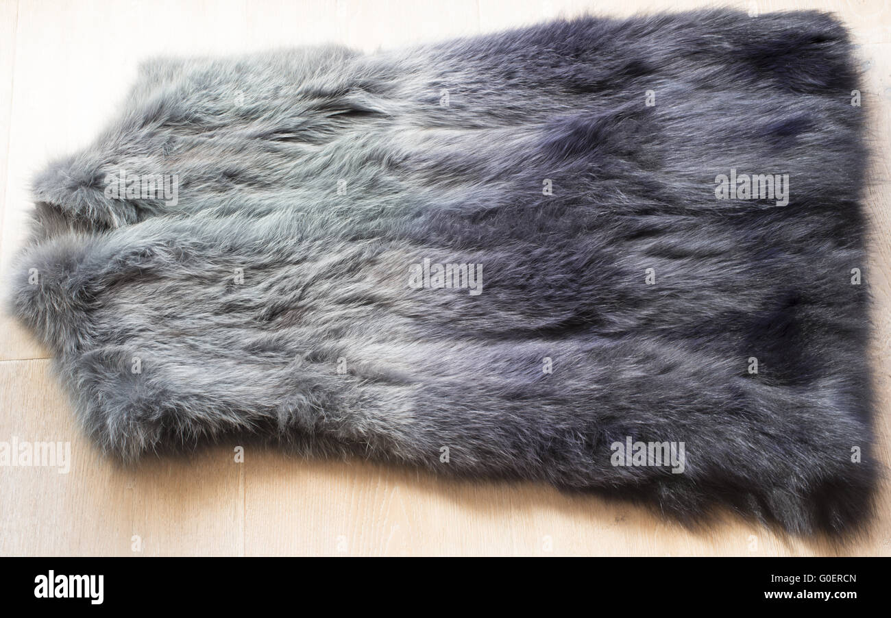 Fur vest Stock Photo