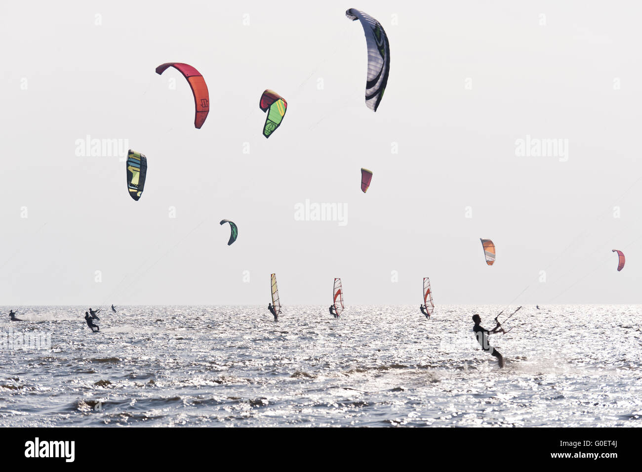 Kitesurf World Cup in St. PeterOrding Stock Photo Alamy