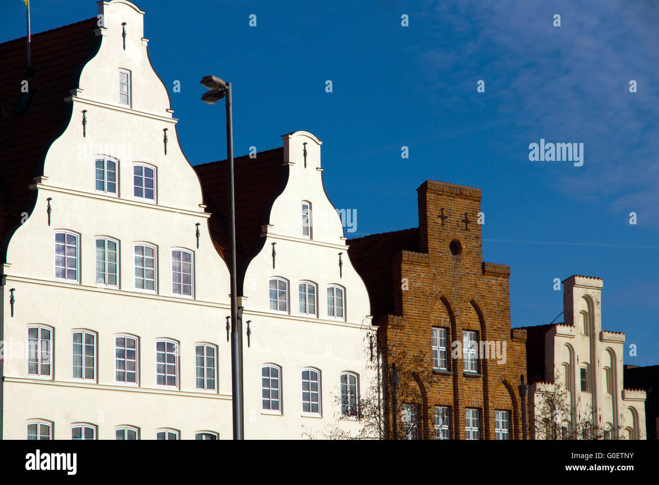 Lübeck stepped gable Stock Photo