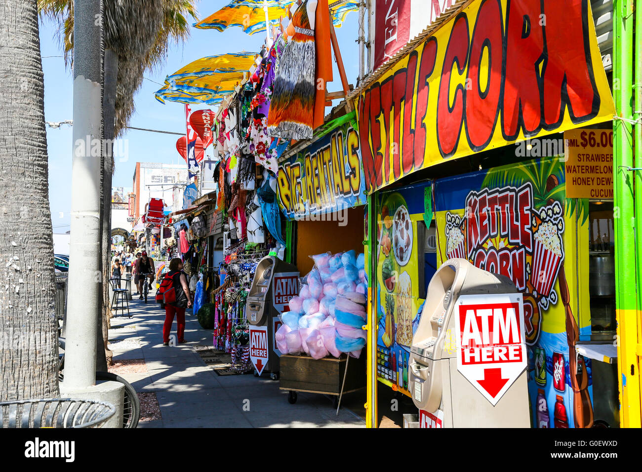 Venice Beach Boardwalk Stock Photo - Alamy