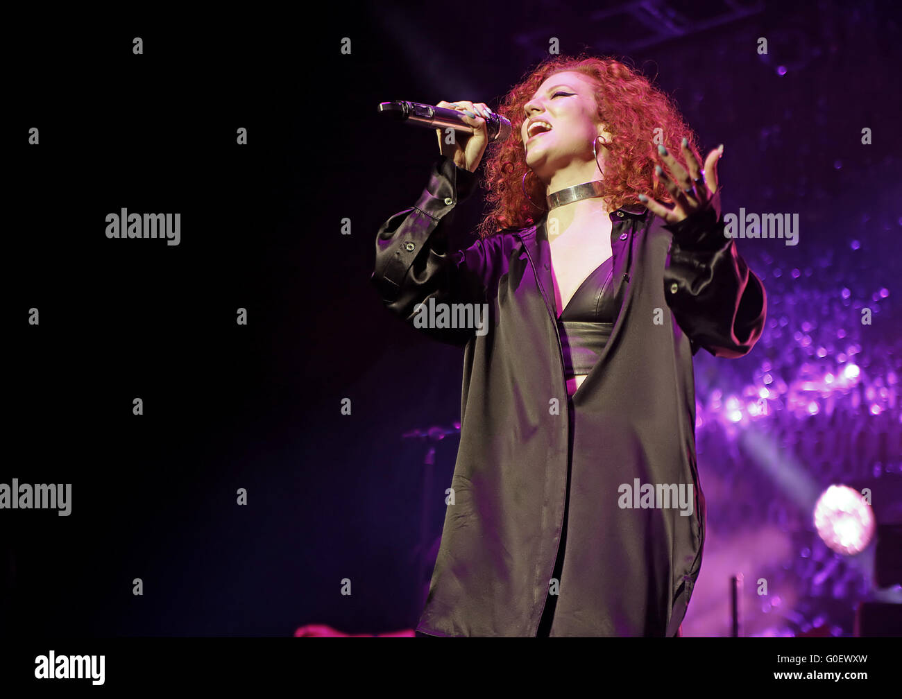 Jess Glynne performing at Manchester O2 Apollo Featuring: Jess Glynne ...