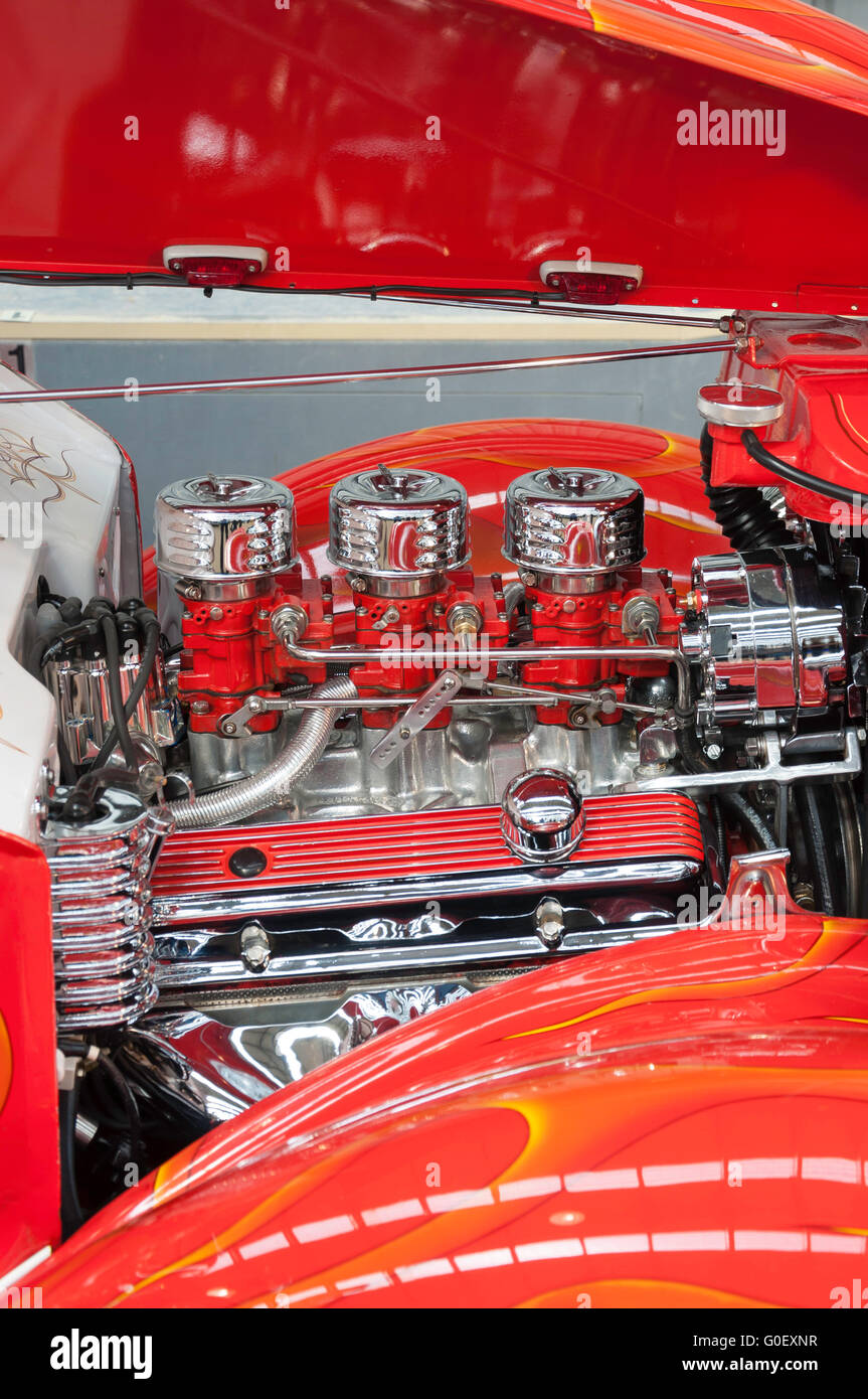 ford modified motor on Hot Rod Engine High Resolution Stock Photography And Images Alamy