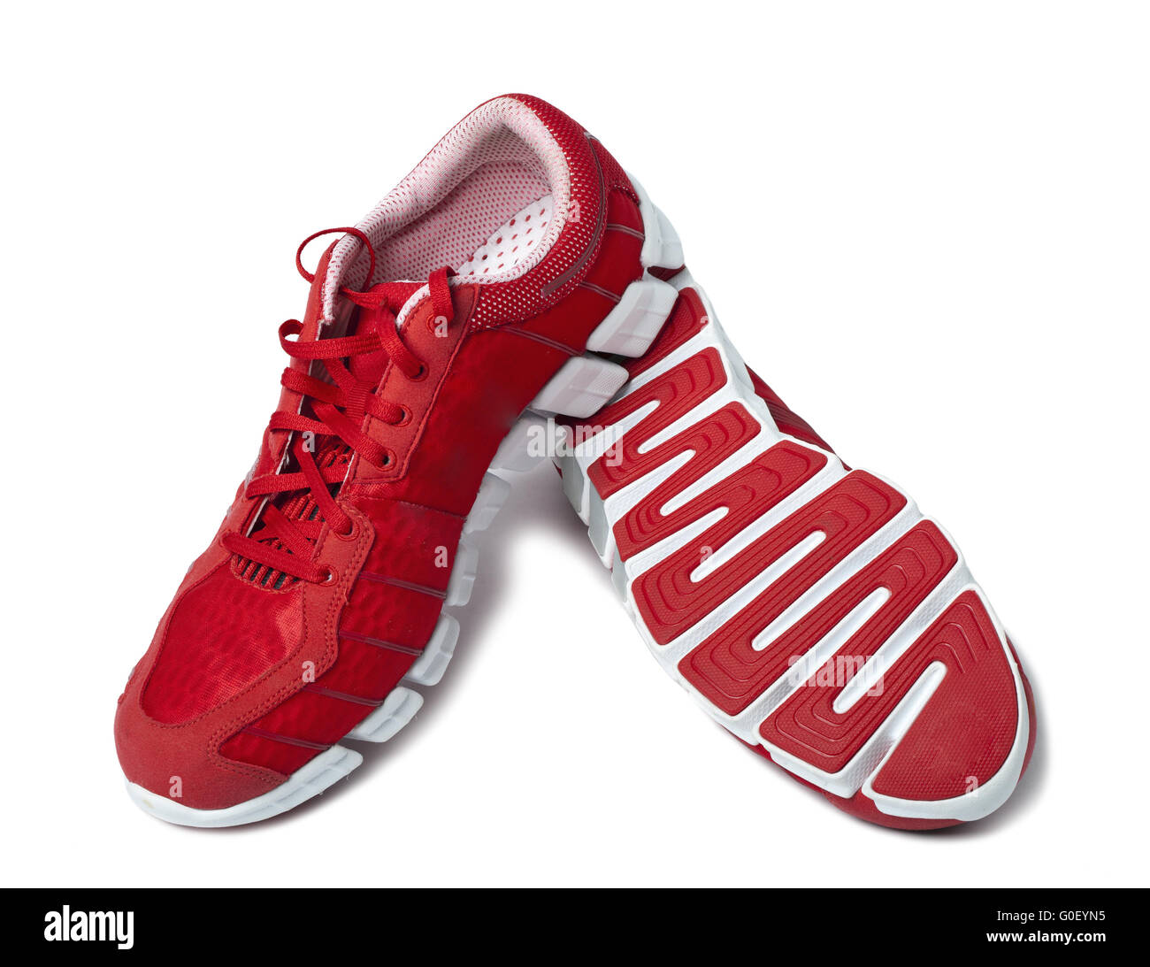 bright coloured trainers