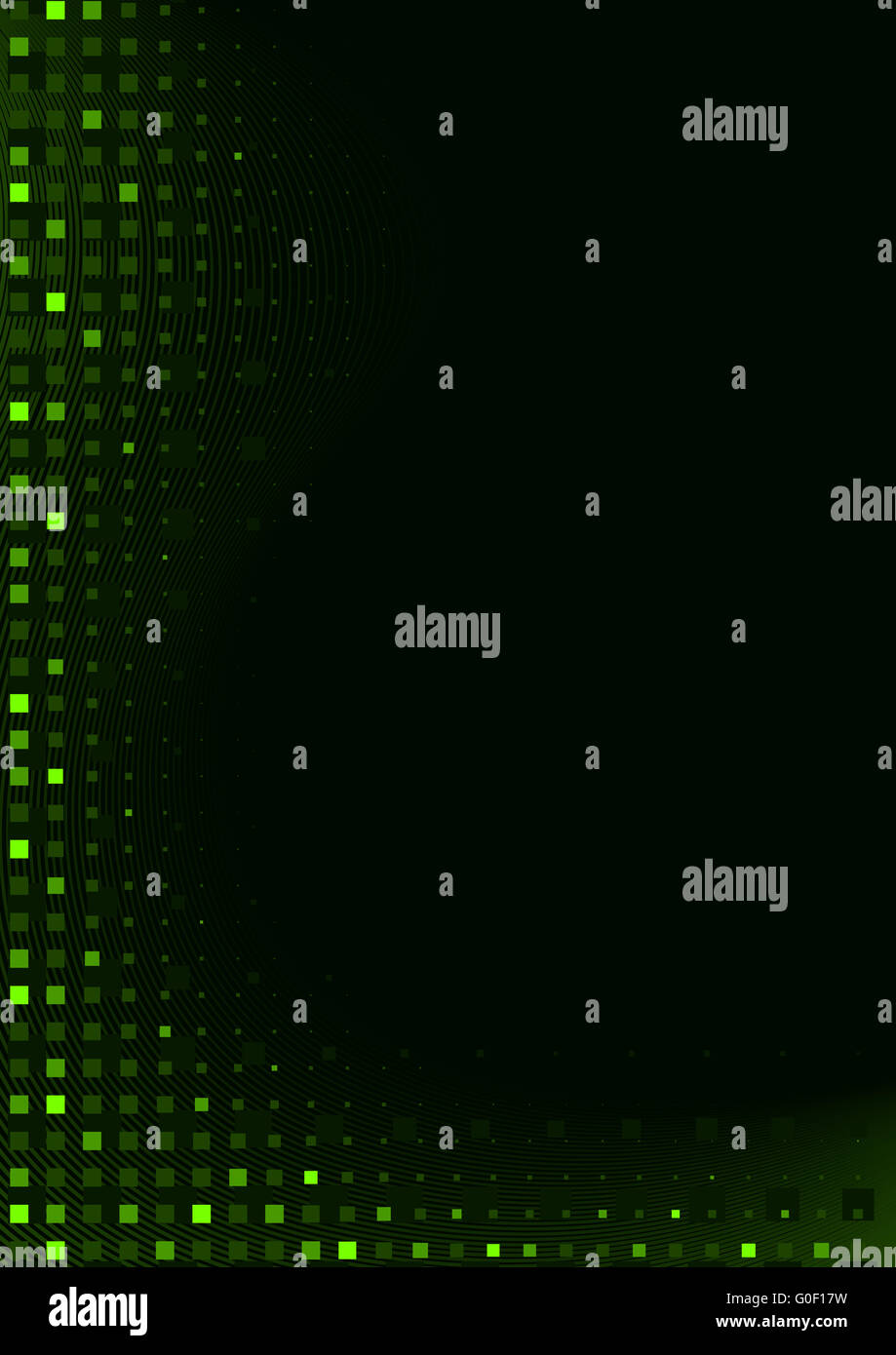 Green Pixels Background Stock Photo Alamy