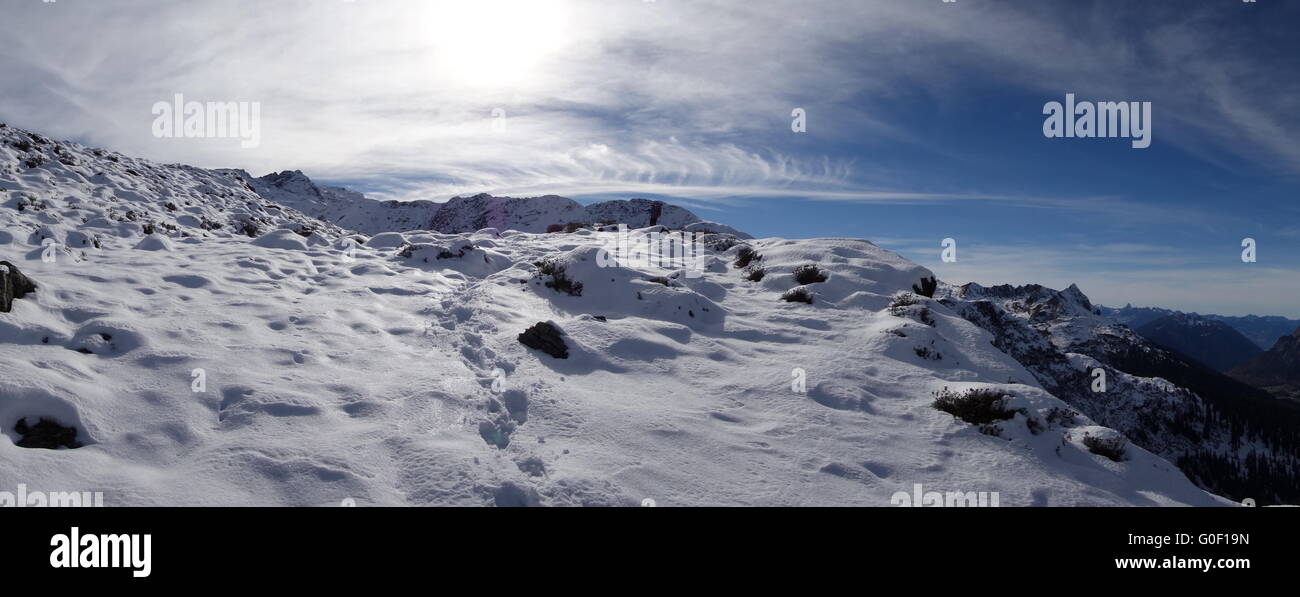 mountain scenery Stock Photo