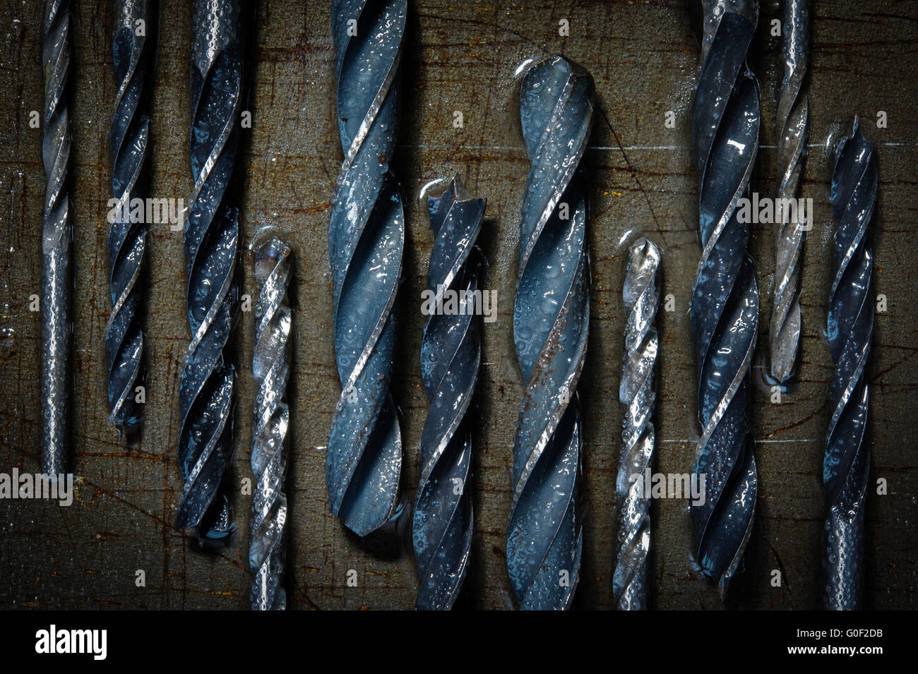 Vintage drill bits hi-res stock photography and images - Alamy