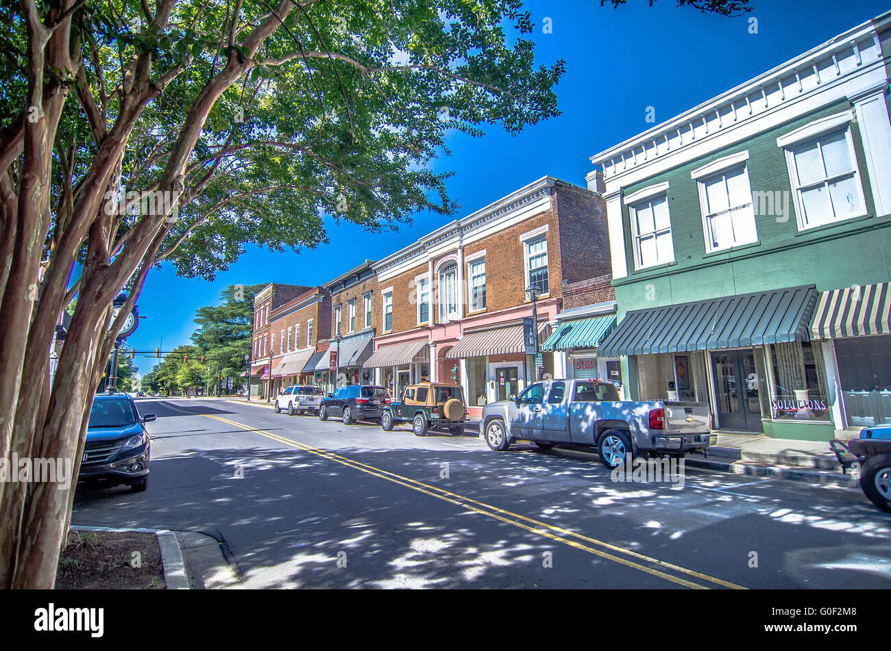 historic white rose city of york south carolina Stock Photo Alamy